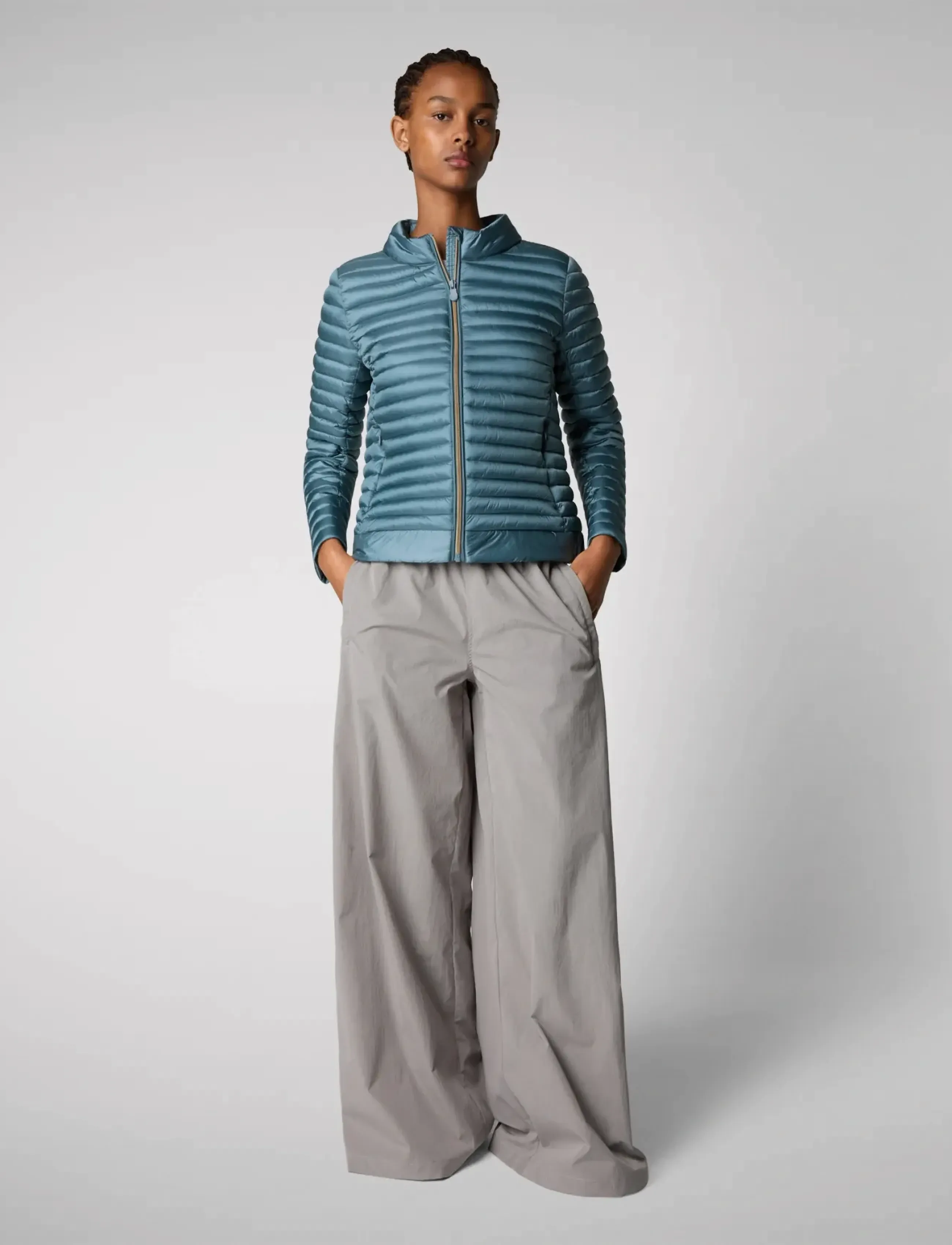 Save the Duck Alyssa, 42, Jackets, Blau - Padded Jacket, Frauen