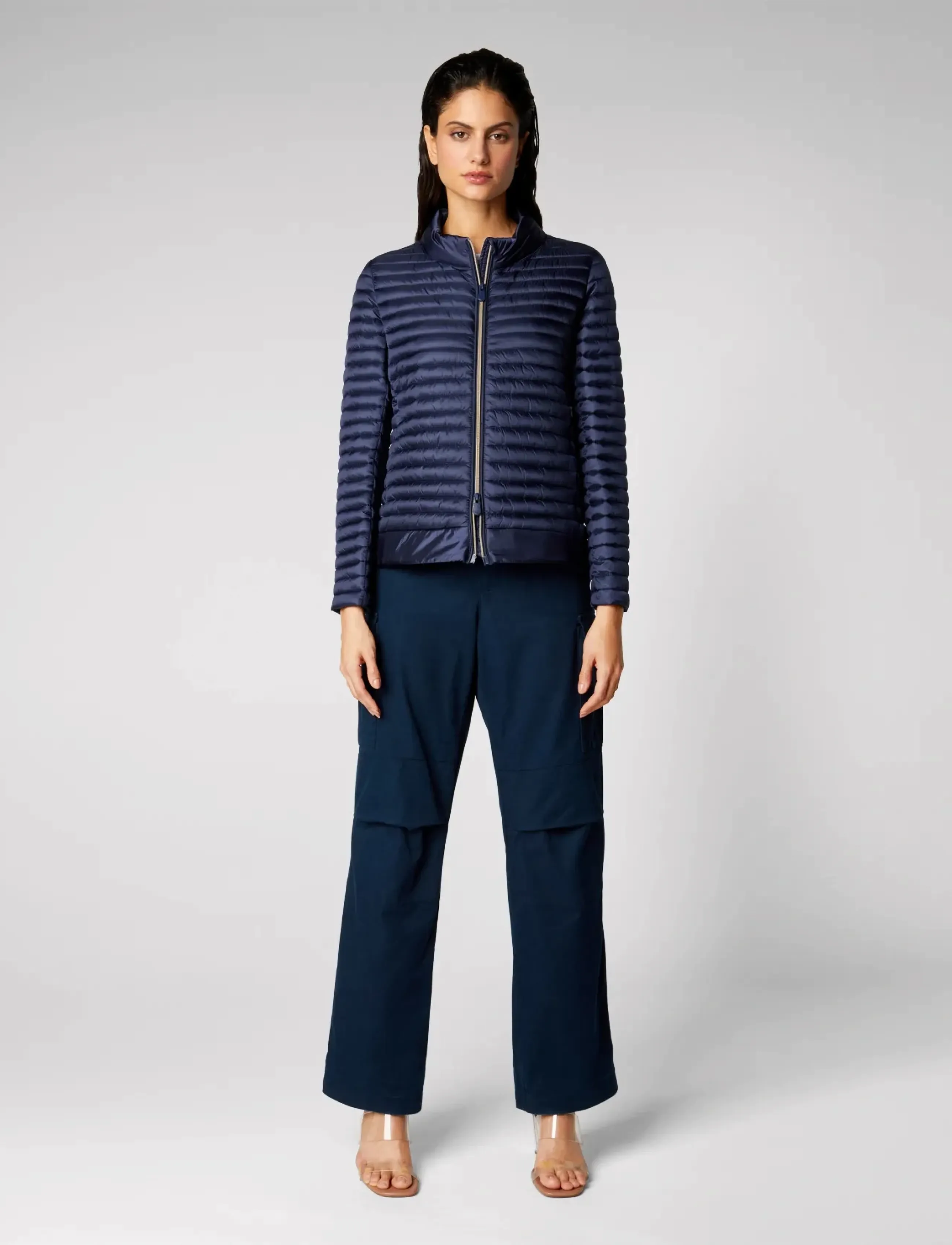 Save the Duck Alyssa, 42, Jackets, Marineblau - Padded Jacket, Frauen