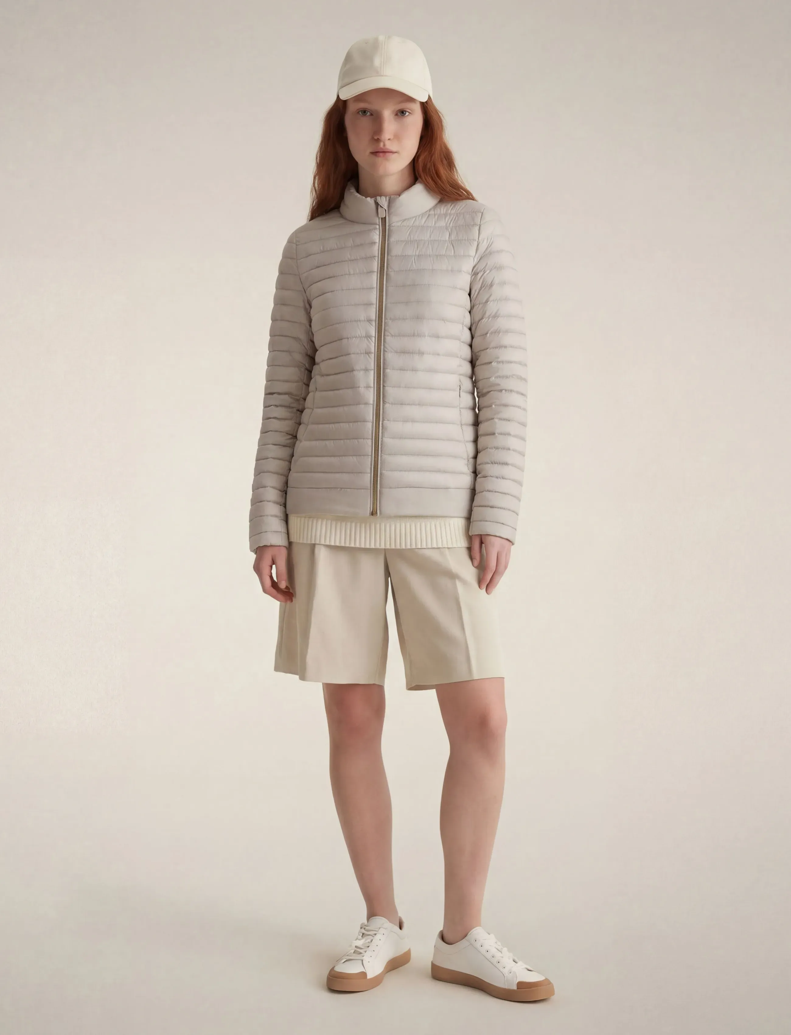 Save the Duck Alyssa, 44, Jackets, Beige - Padded Jacket, Frauen