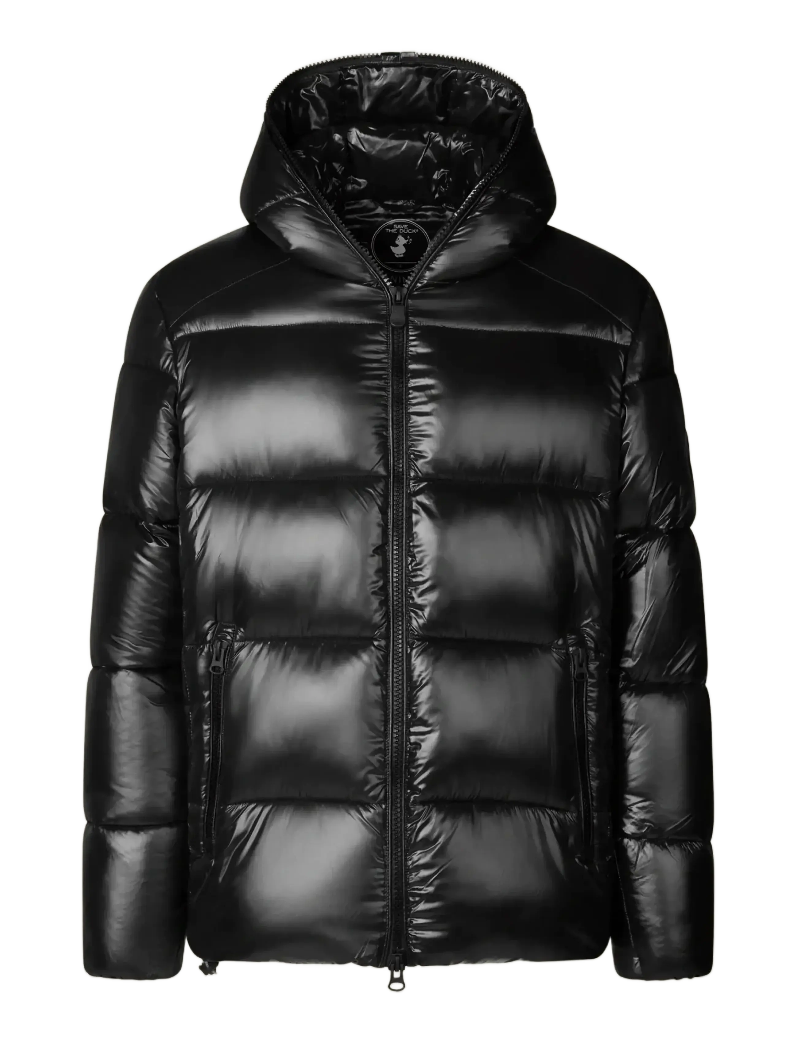 EDGARD HOODED JACKET - BLACK