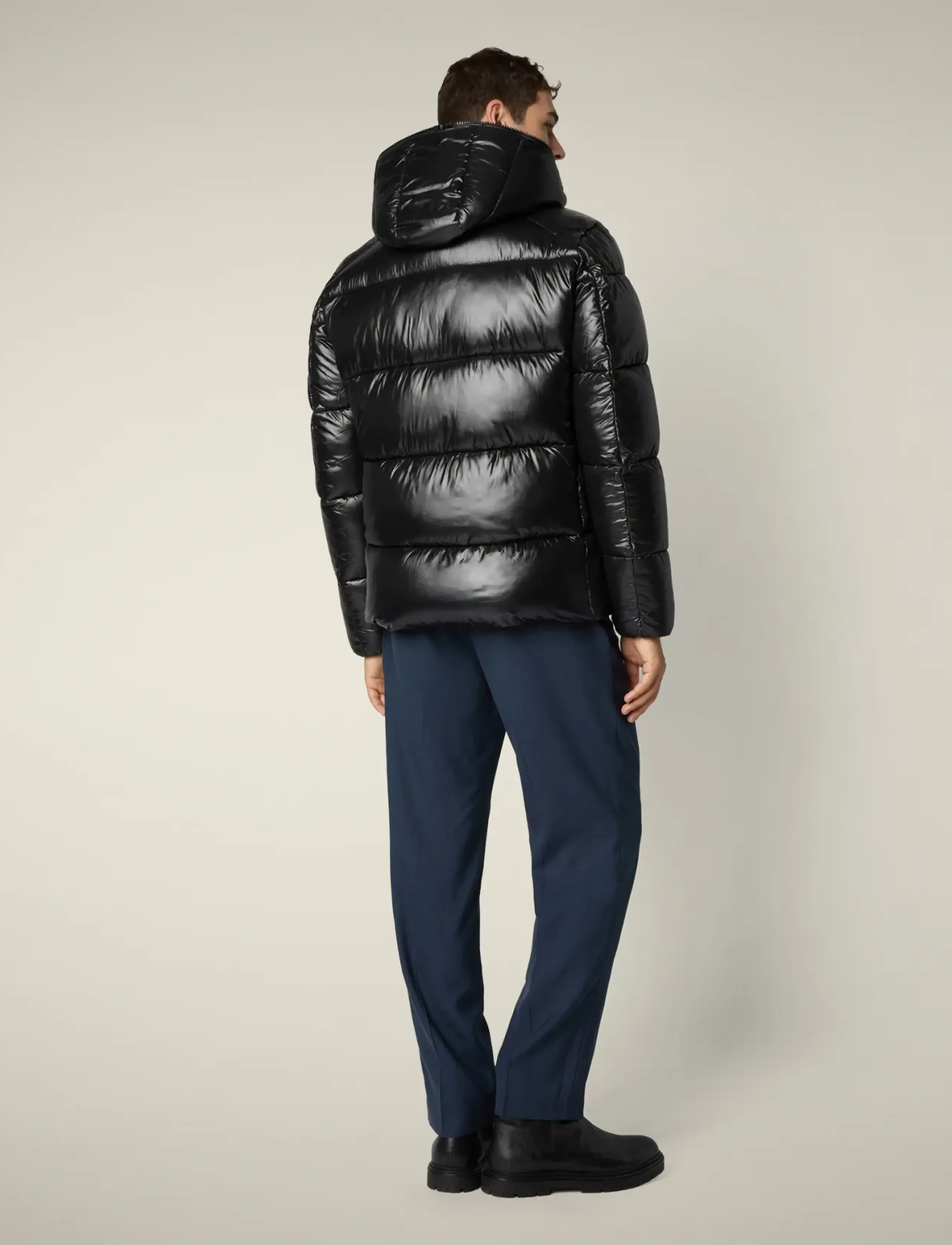 Save the Duck - EDGARD HOODED JACKET - dūnu jakas - black - 2
