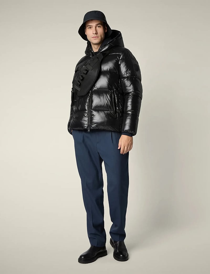 Save the Duck - EDGARD HOODED JACKET - vinterjackor - black - 3