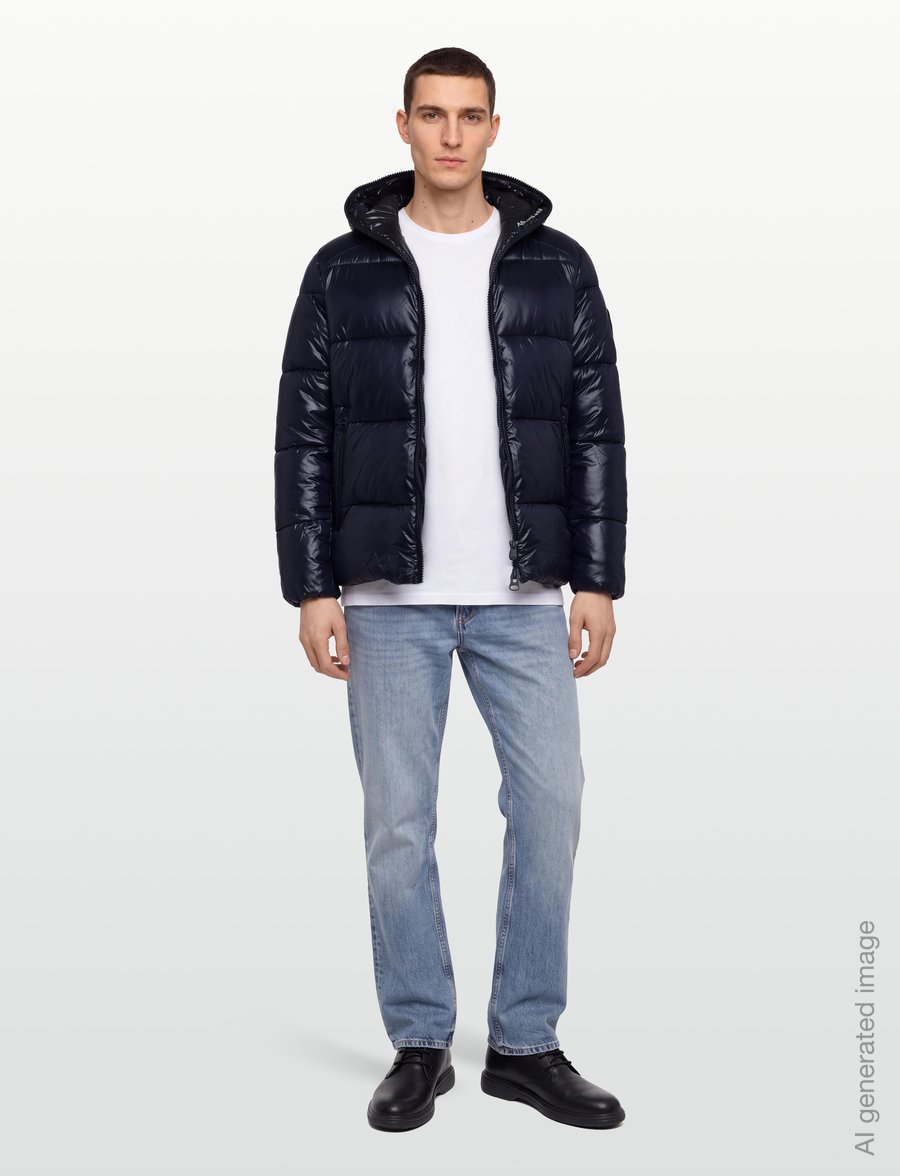 Save the Duck - EDGARD HOODED JACKET - winter jackets - blue black - 0
