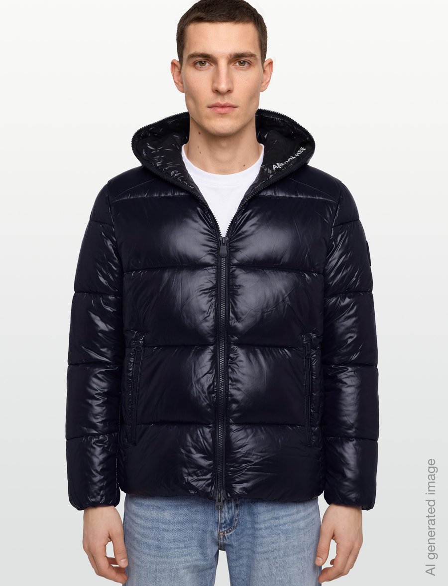 Save the Duck - EDGARD HOODED JACKET - winter jackets - blue black - 3