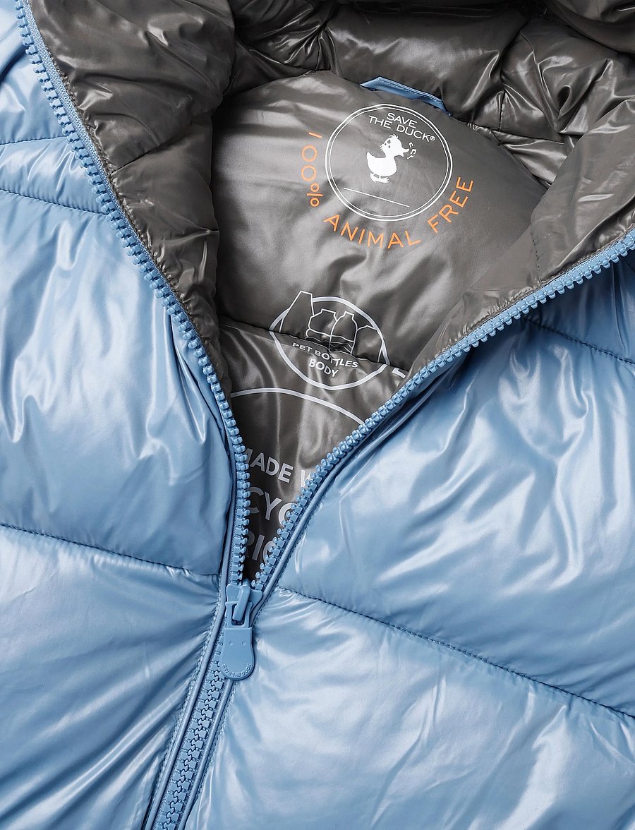 Save the Duck - EDGARD HOODED JACKET - sulejoped - dolphin blue - 2