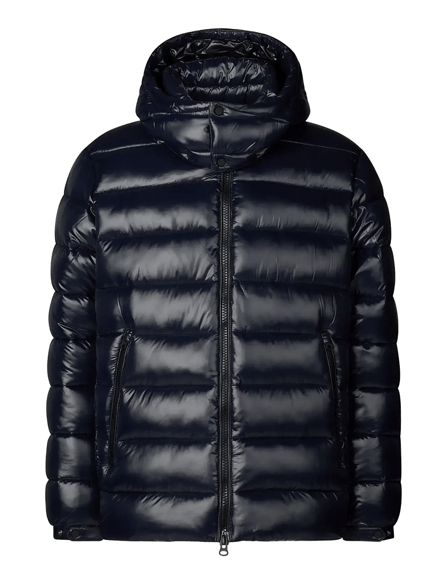 Save the Duck - FLORIAN HOODED JACKET - dunjackor - blue black - 1