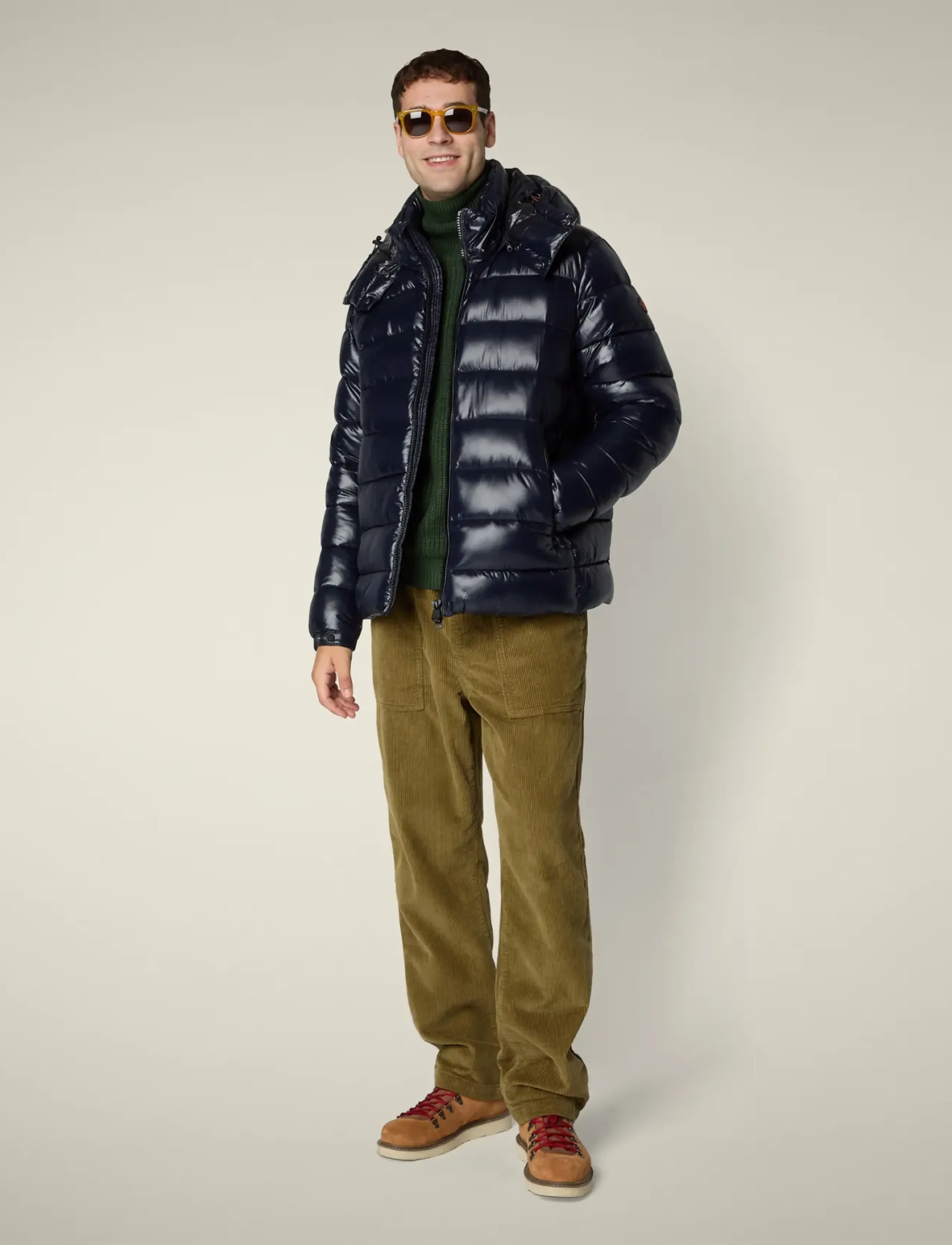 Save the Duck - FLORIAN HOODED JACKET - jacken - blue black - 3