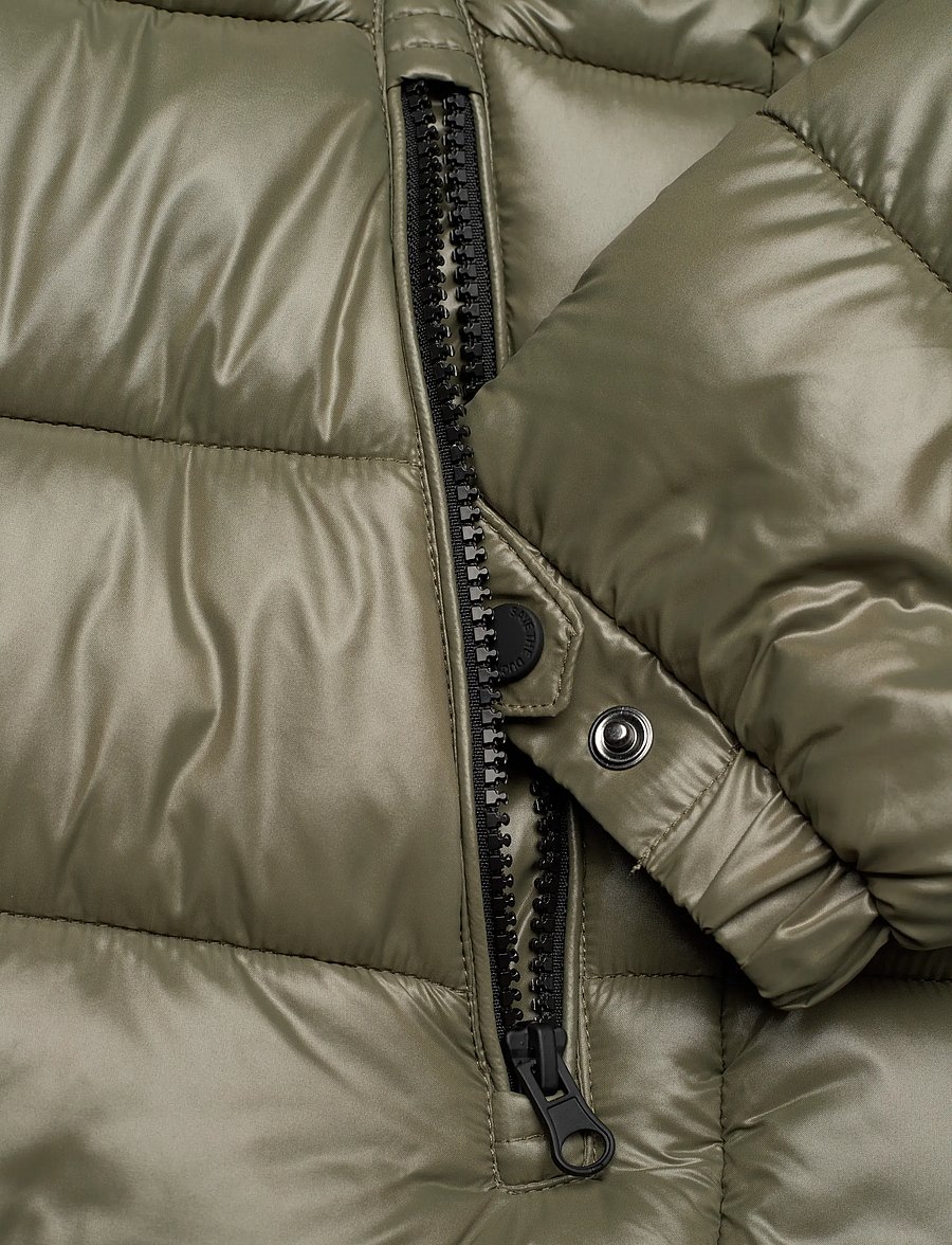 Save the Duck - FLORIAN HOODED JACKET - talvejoped - laurel green - 3