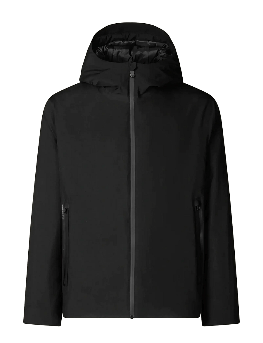 Save the Duck - FLYNN HOODED JACKET - vårjakker - black - 1