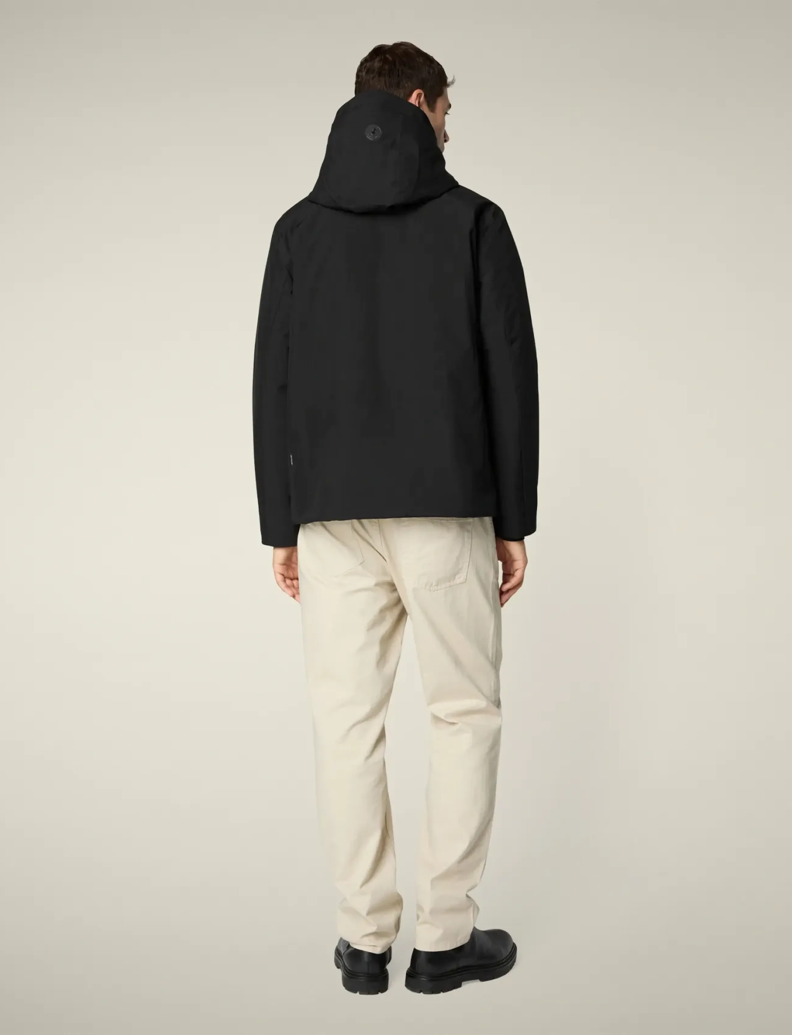 Save the Duck - FLYNN HOODED JACKET - kevättakit - black - 2