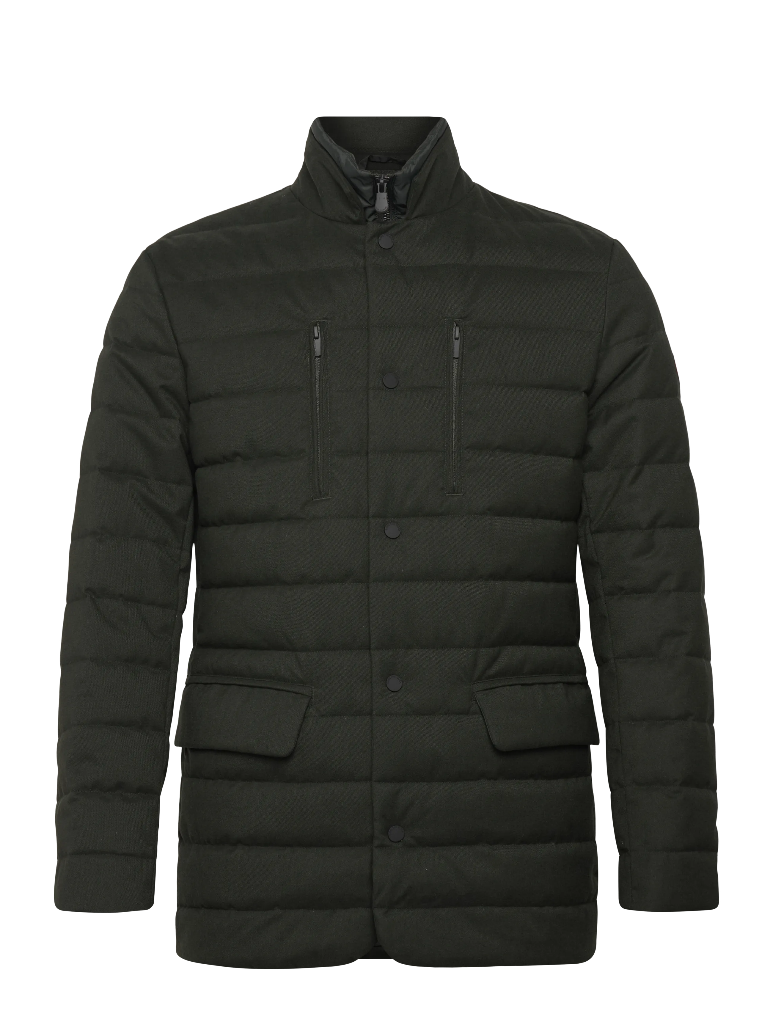 Save the Duck FELIPE - Forårsjakker - GREEN BLACK MELANGE / khaki/green