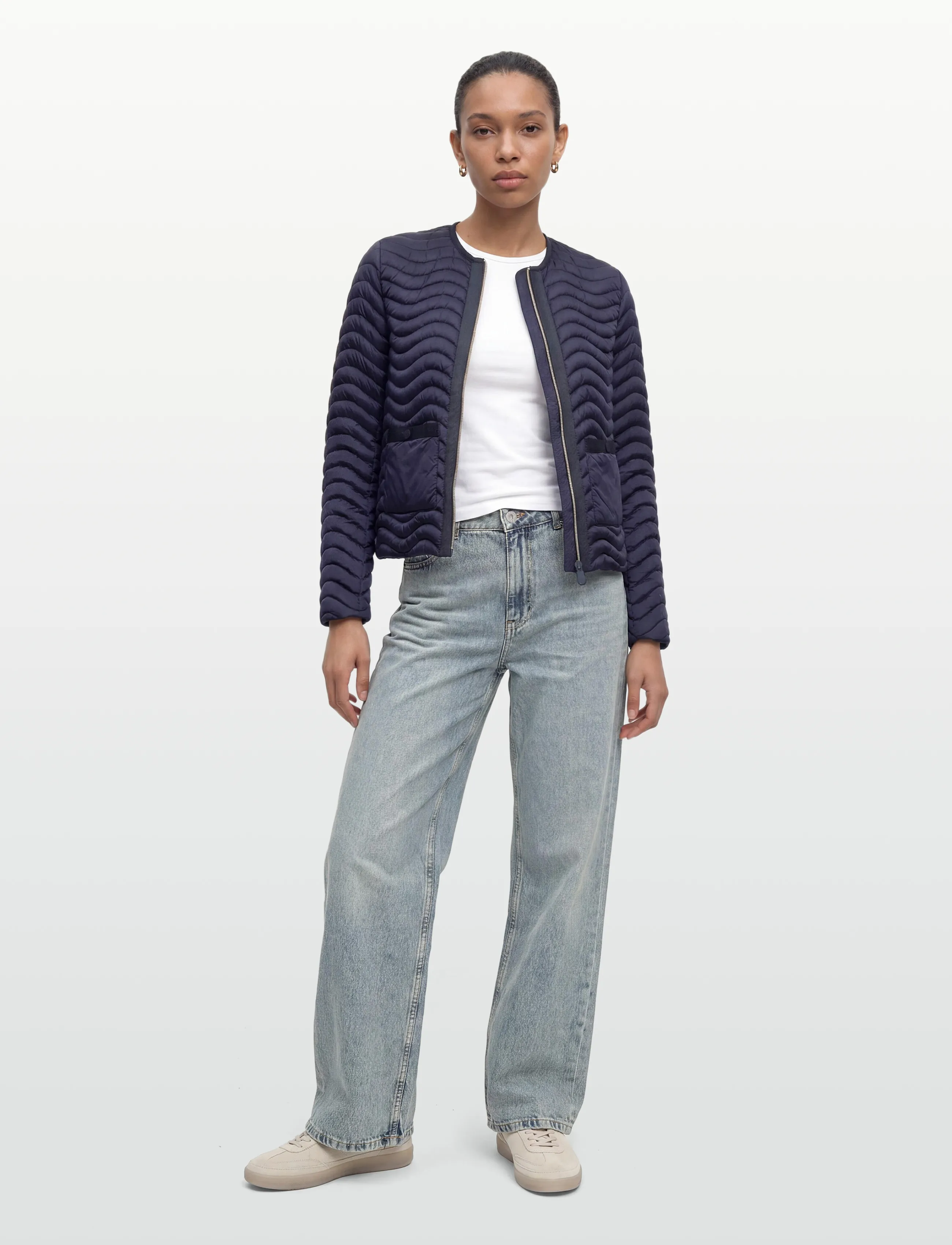 Save the Duck Tamina, 46, Jackets, Marineblau - Padded Jacket, Frauen
