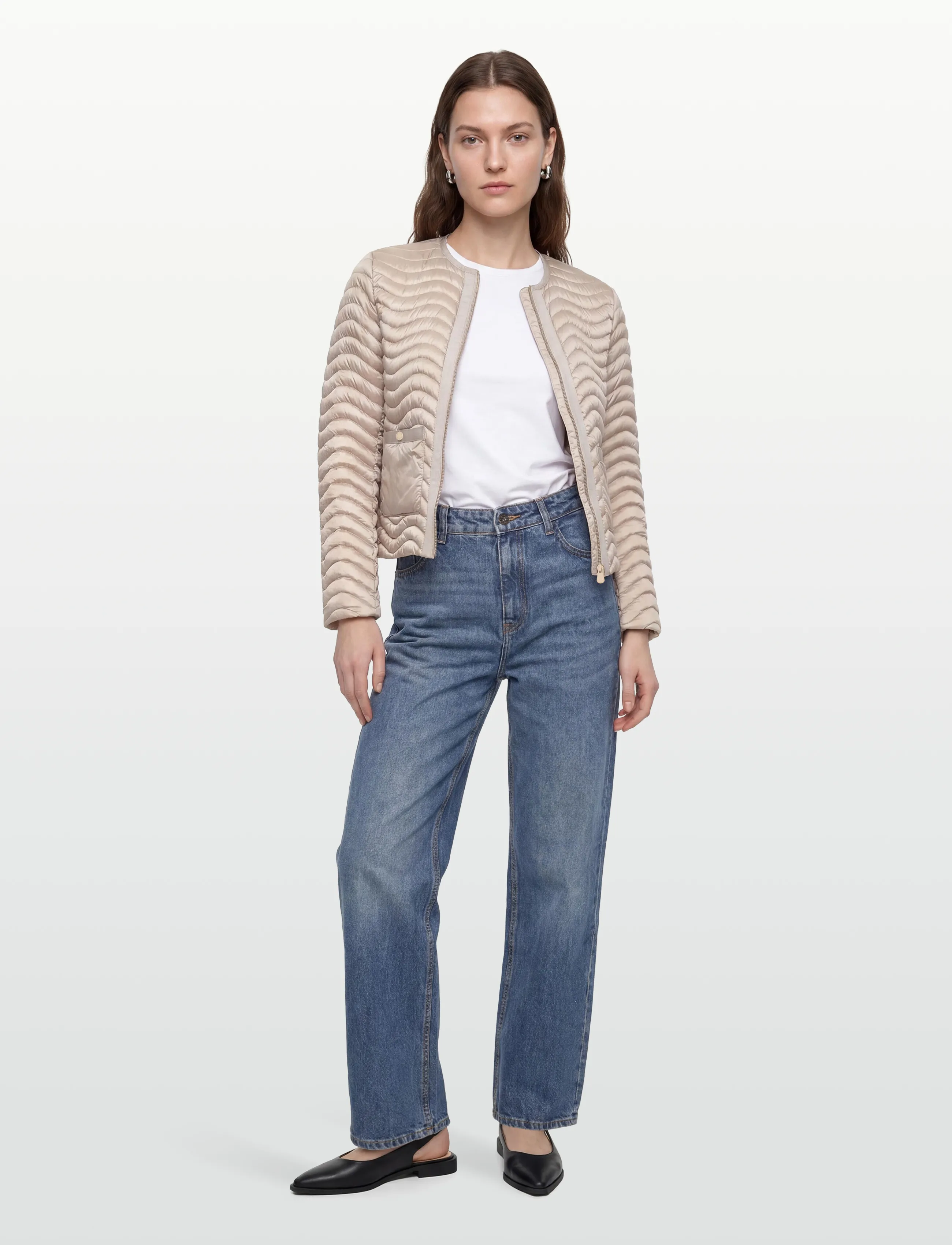 Save the Duck Tamina, 48, Jackets, Creme - Padded Jacket, Frauen