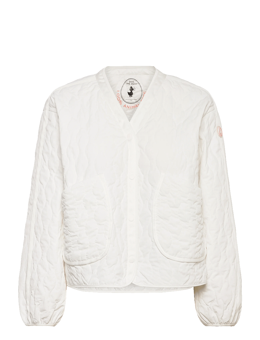 Save the Duck - FARA - quilted jakker - off white - 1