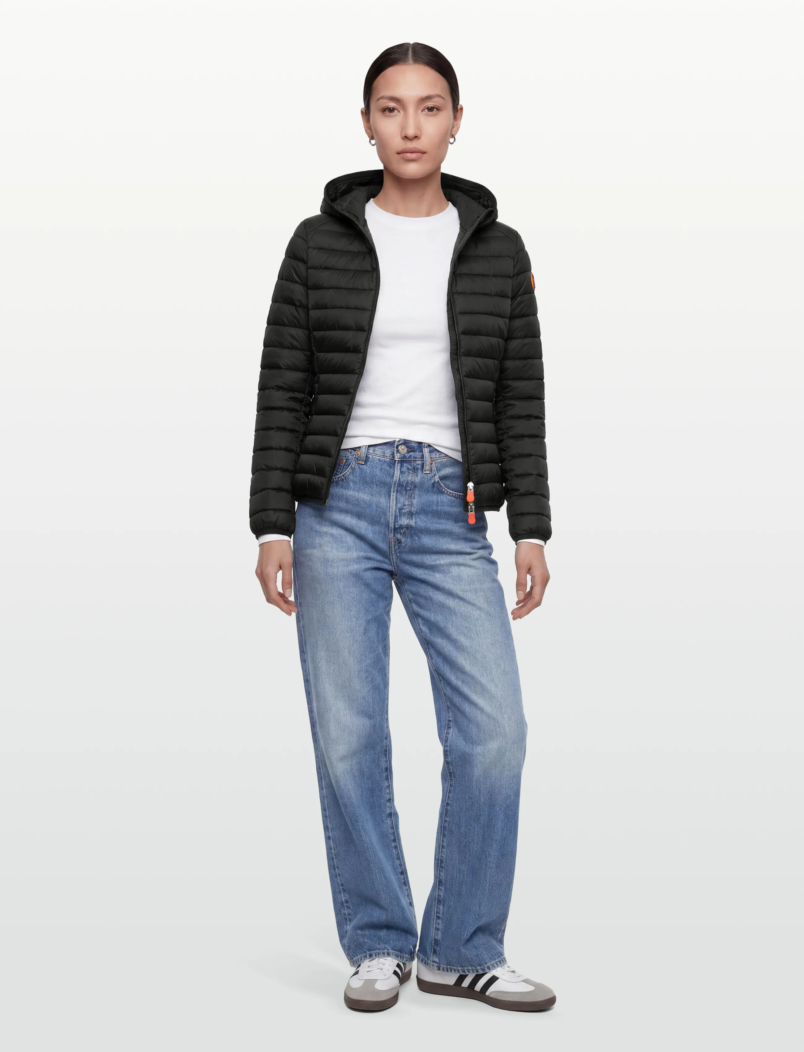 Save the Duck Daisy, 48, Jackets, Schwarz - Padded Jacket, Frauen