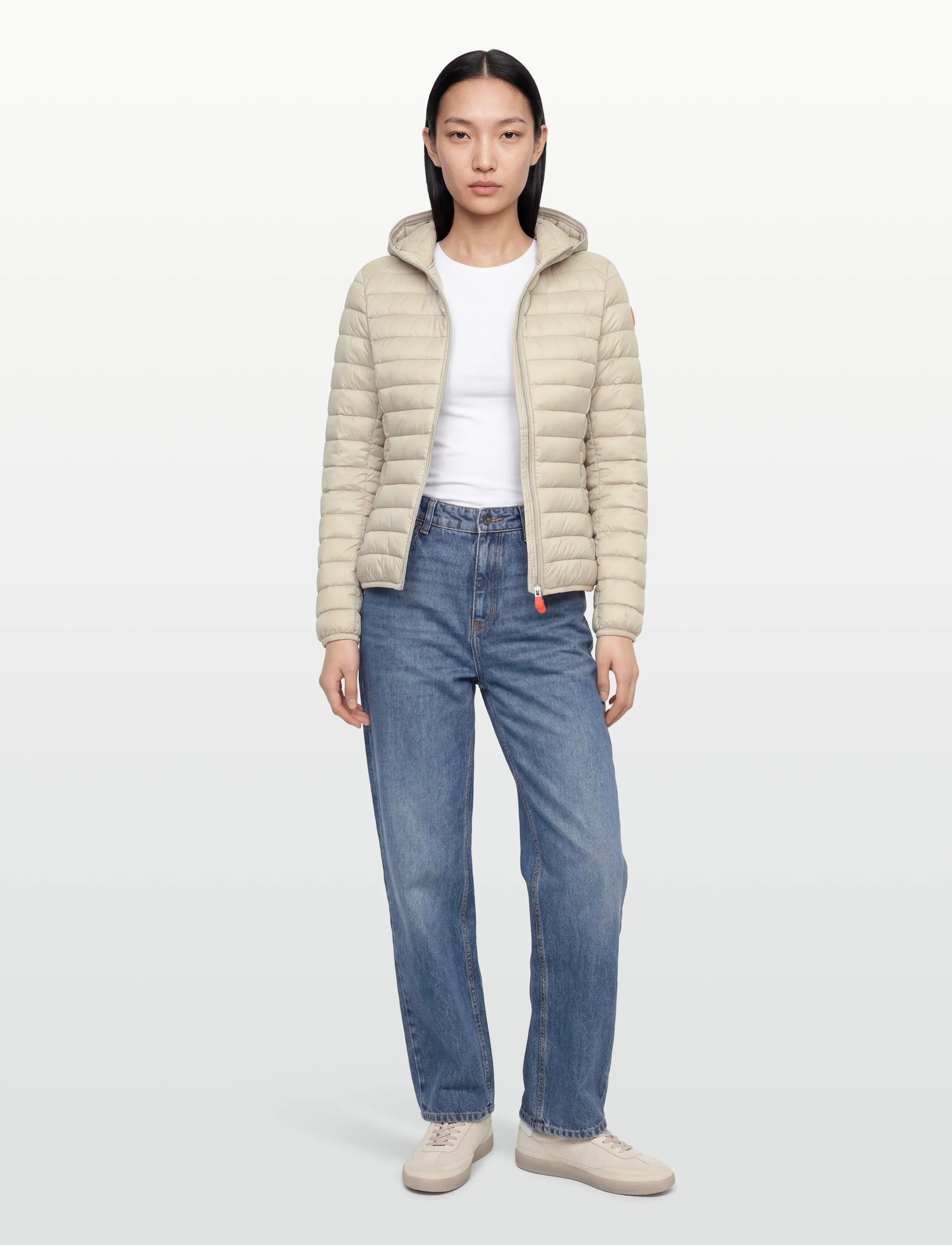 Save the Duck Daisy, 42, Jackets, Creme - Padded Jacket, Frauen