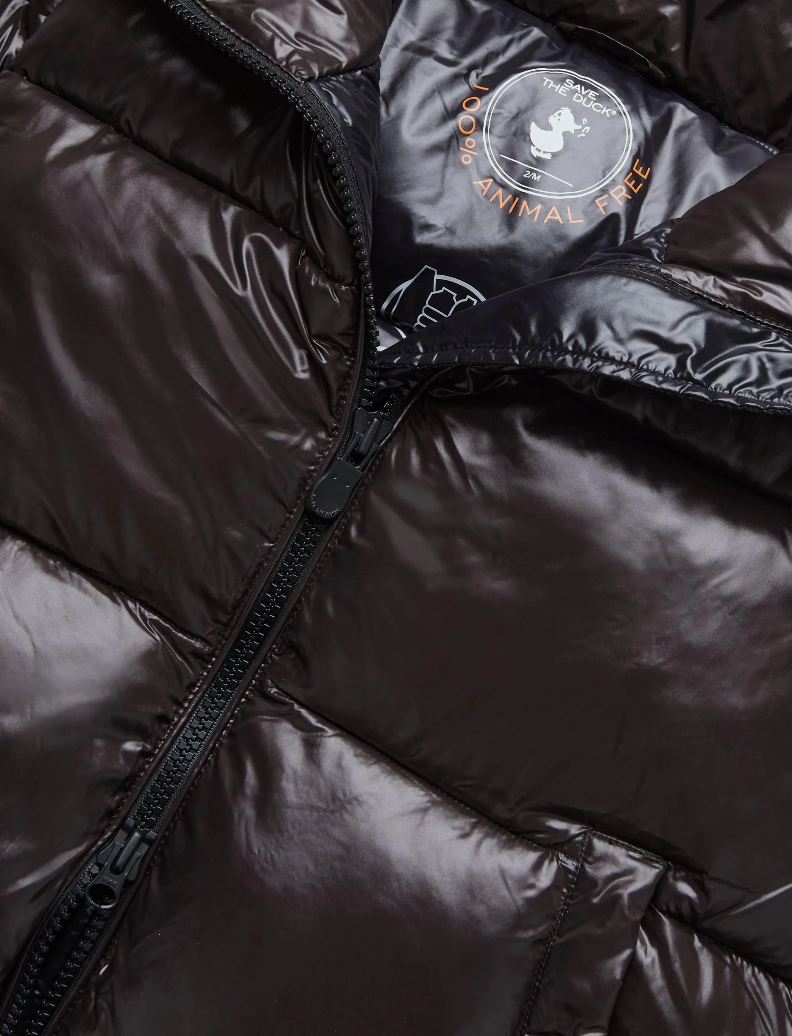 Save the Duck - ISLA - vinterjakker - brown black - 2