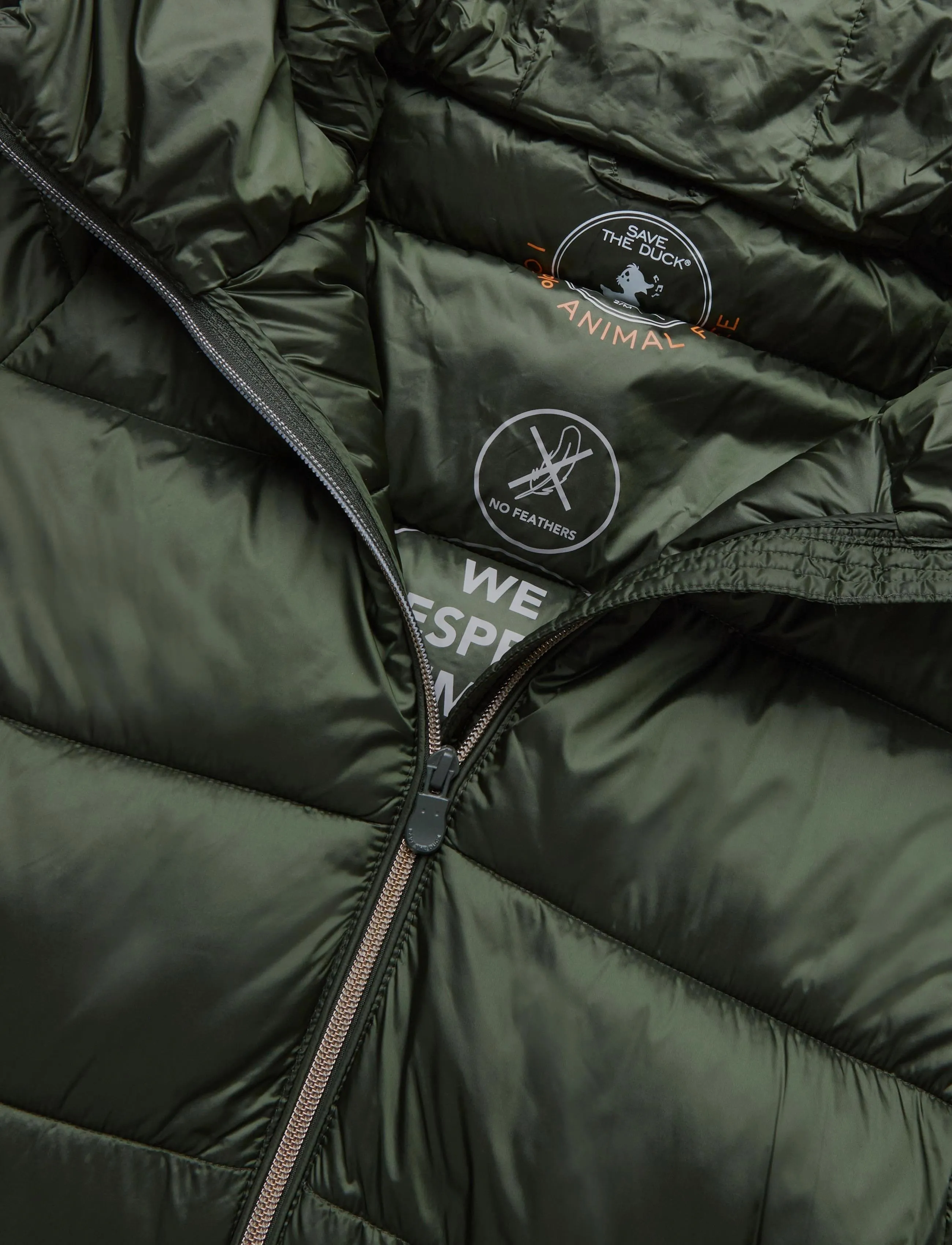 Save the Duck - LYSA - winter jackets - pine green - 2