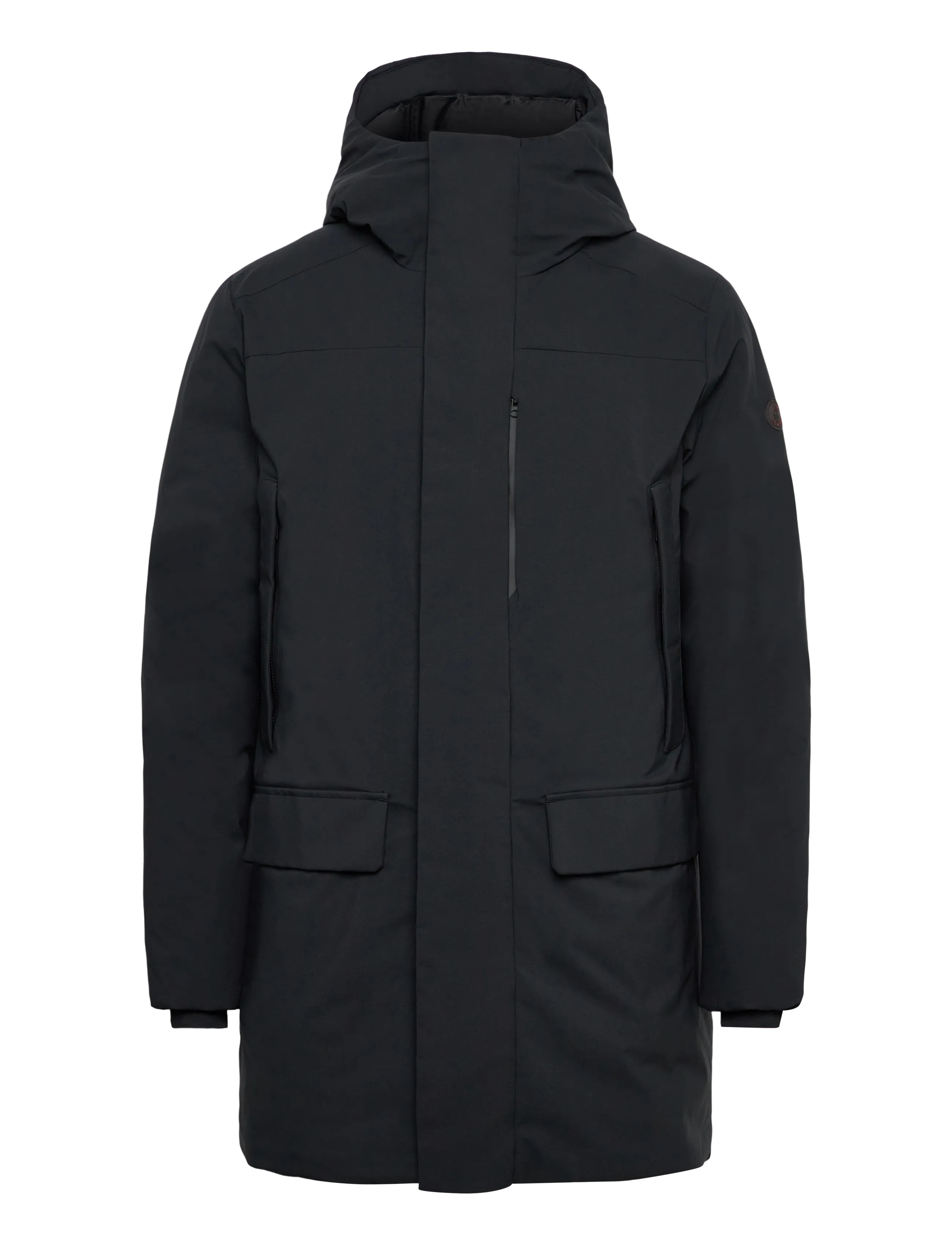 FERDY HOODED JACKET - BLACK
