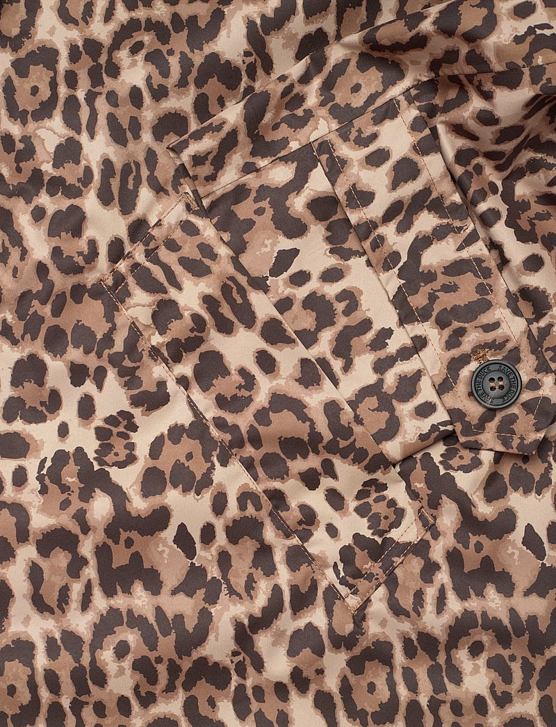 Save the Duck - TECLA - trenchcoats - macro leopardo marrone - 3