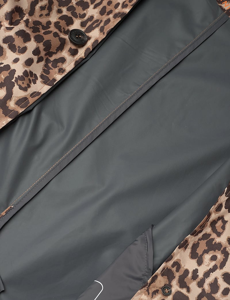 Save the Duck - TECLA - trenchcoats - macro leopardo marrone - 4