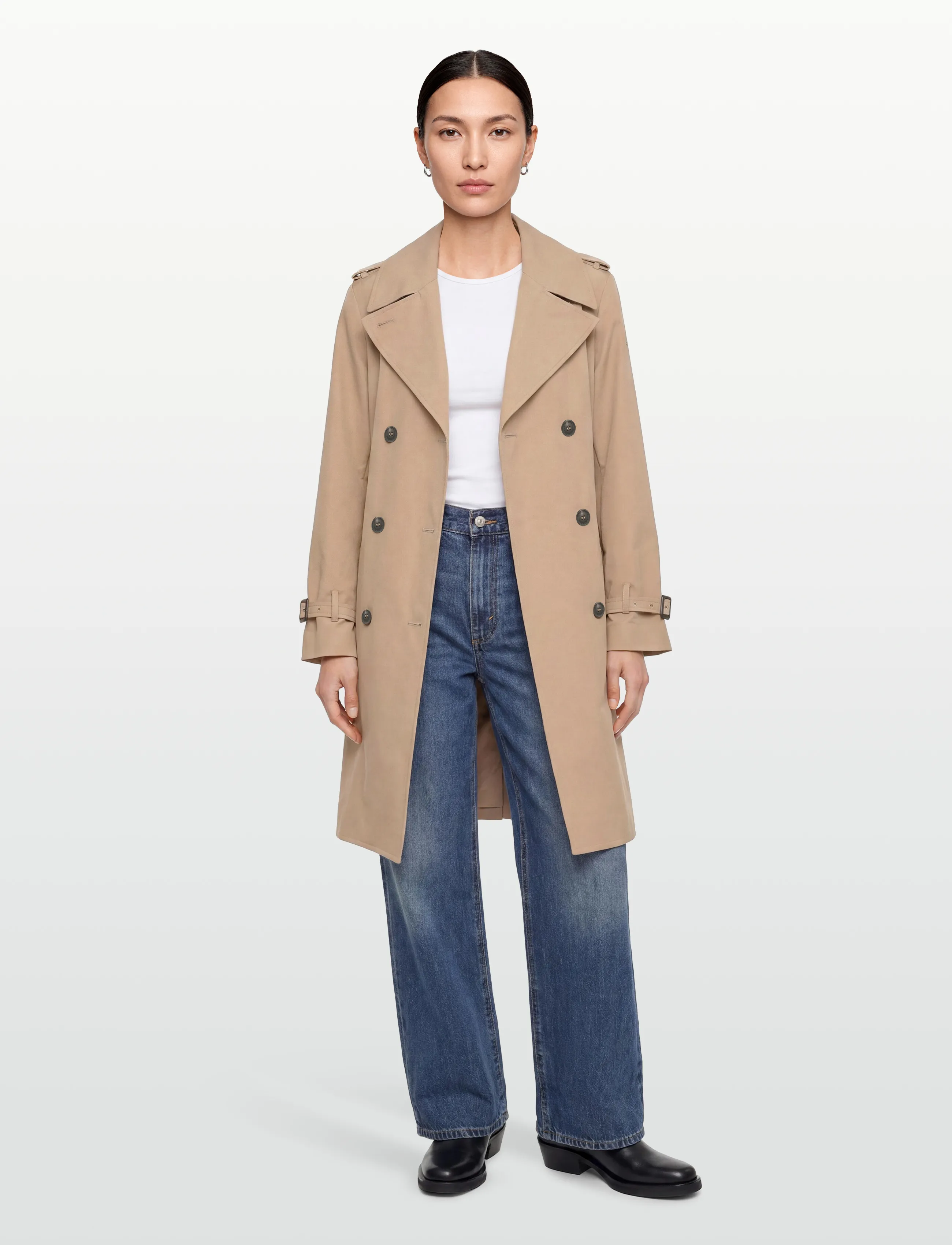 Save the Duck Talya, 46, Coats, Beige - Trench Frauen