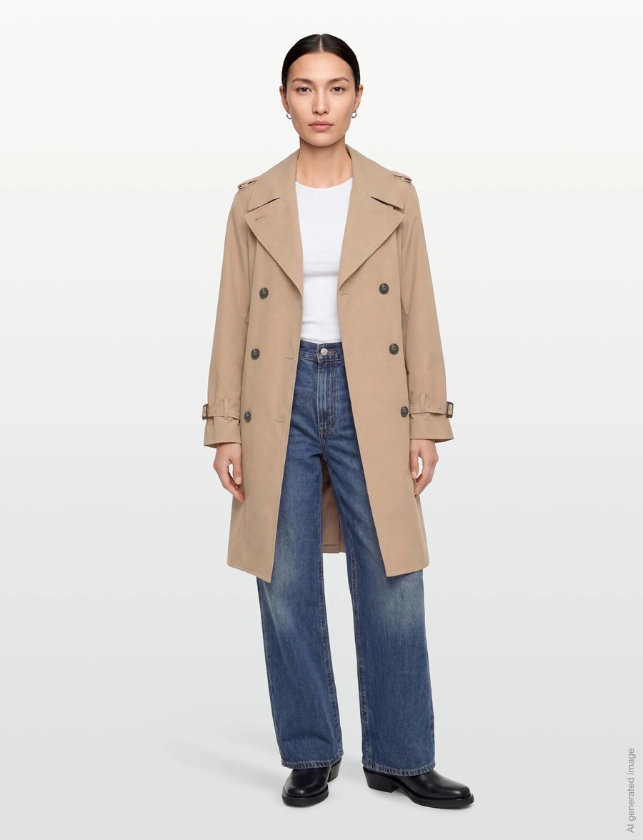 Save the Duck - TALYA - trenchcoats - stardust beige - 0