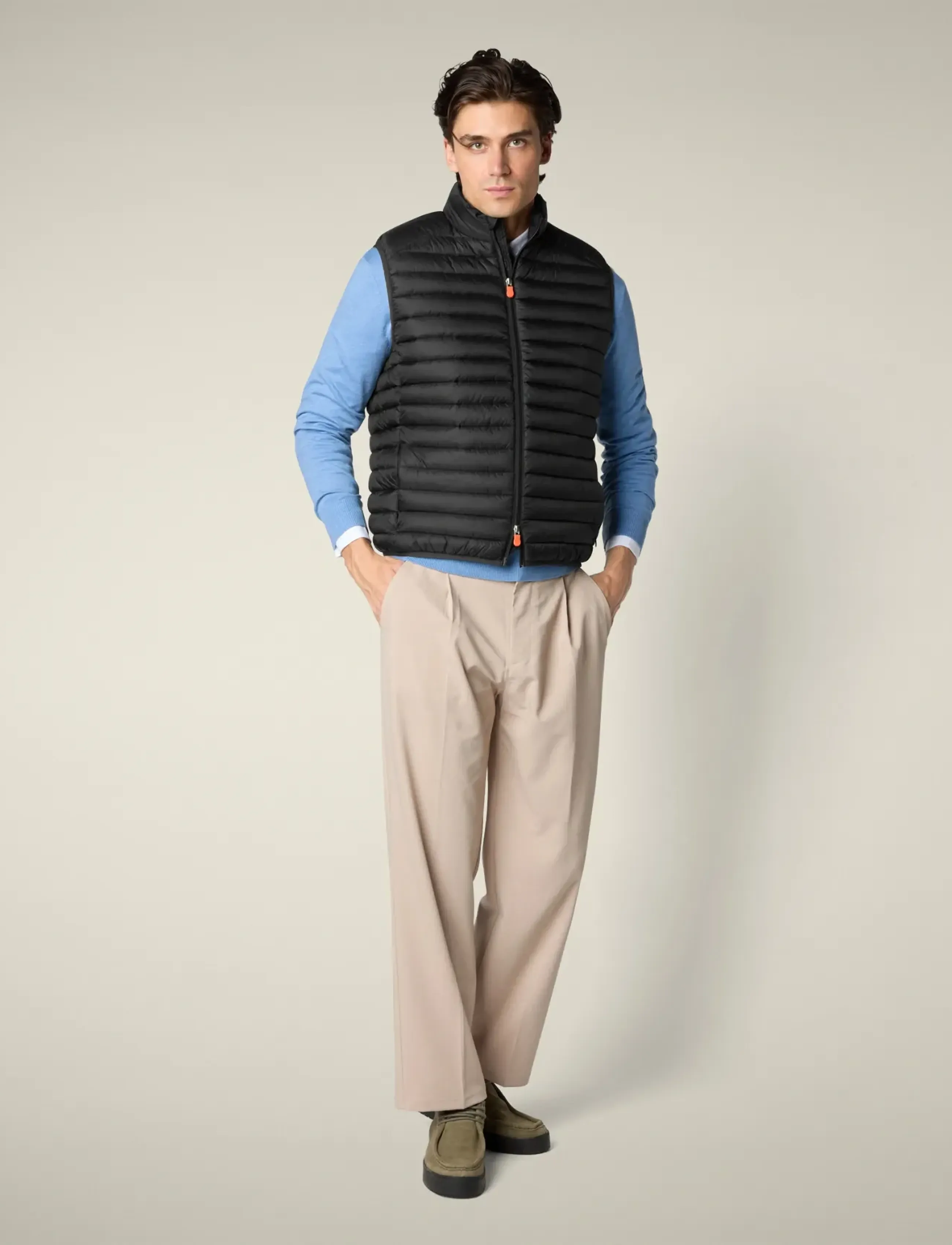 Save the Duck ADAM VEST - Save the Duck - BLACK / black