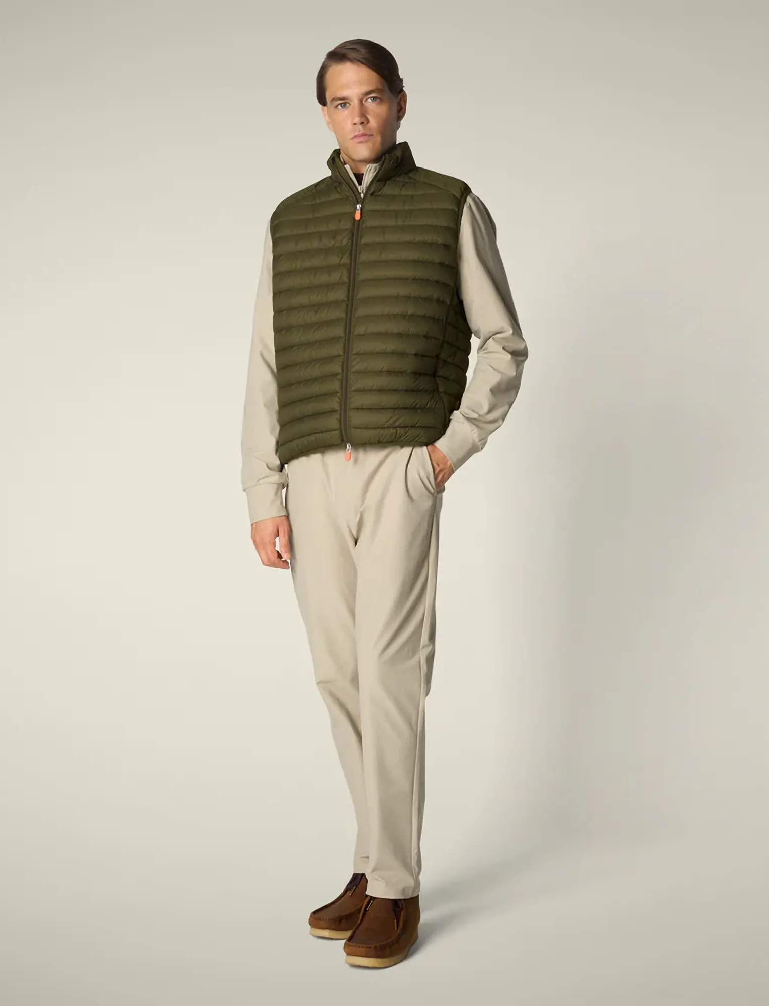 Save the Duck - ADAM - vesti - dusty olive - 4