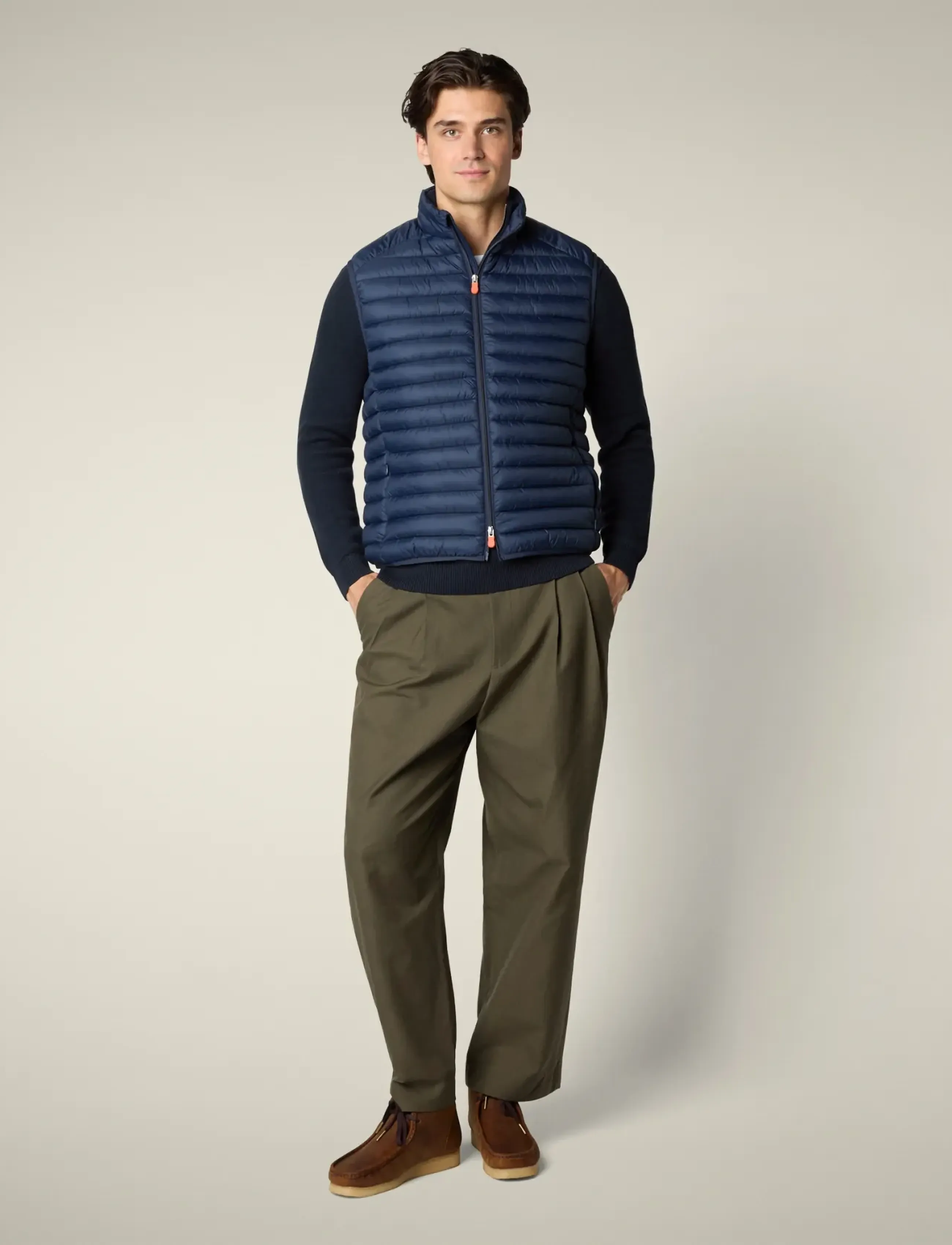 Save the Duck ADAM VEST - New arrivals - NAVY BLUE / navy