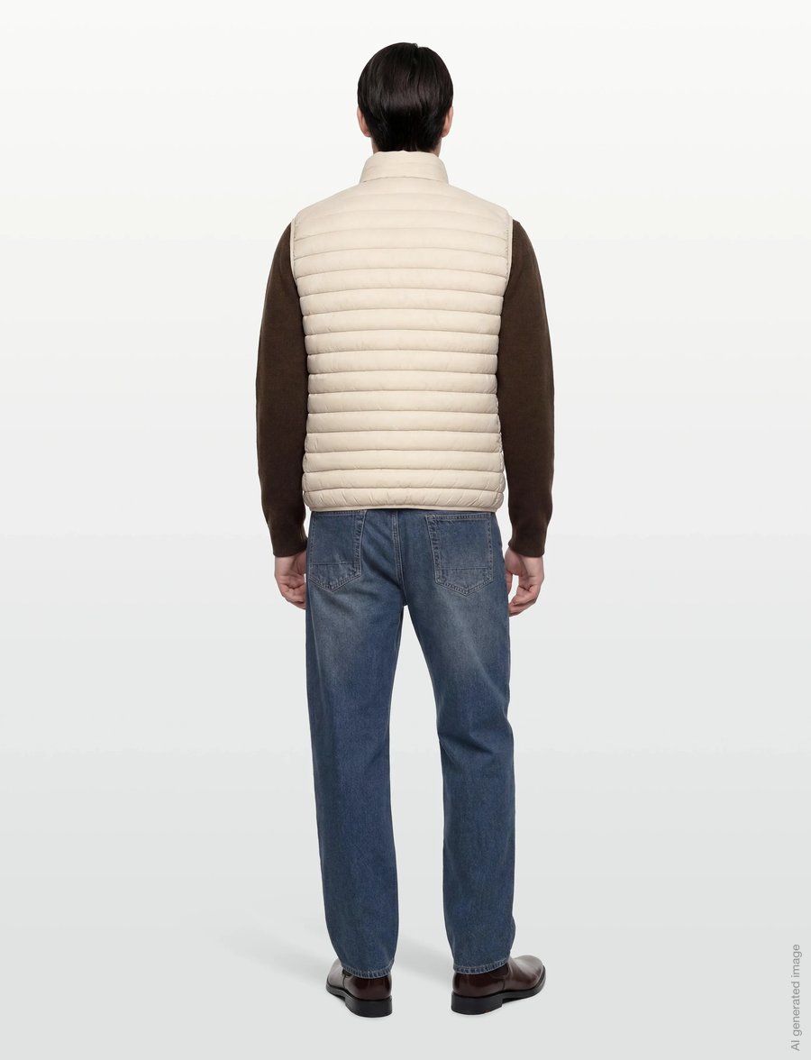 Save the Duck - ADAM - västar - rainy beige - 4