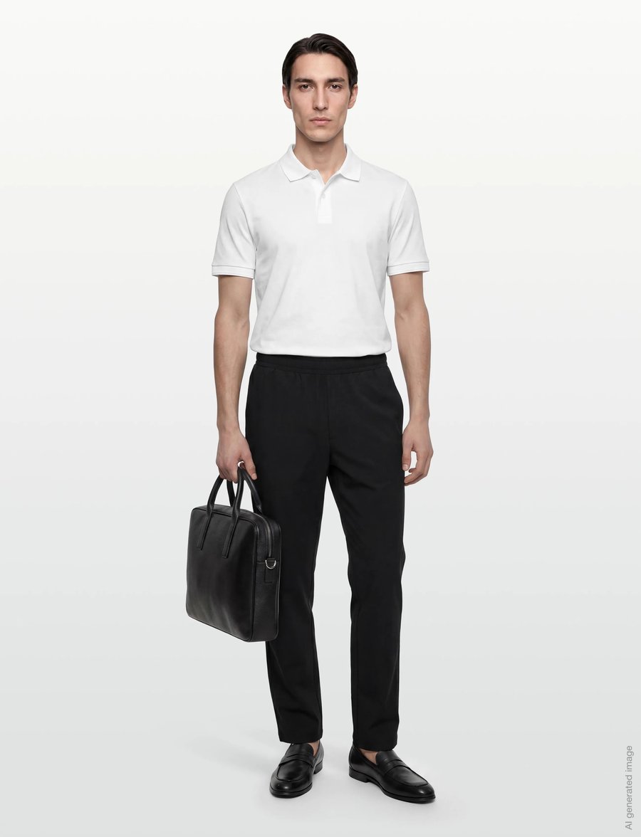 Save the Duck - MICHAEL - hversdagsbuxur - black - 0