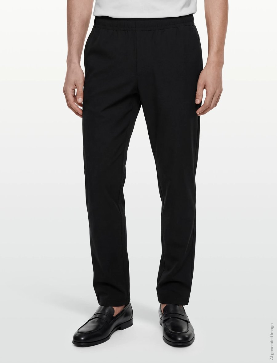 Save the Duck - MICHAEL - hversdagsbuxur - black - 3