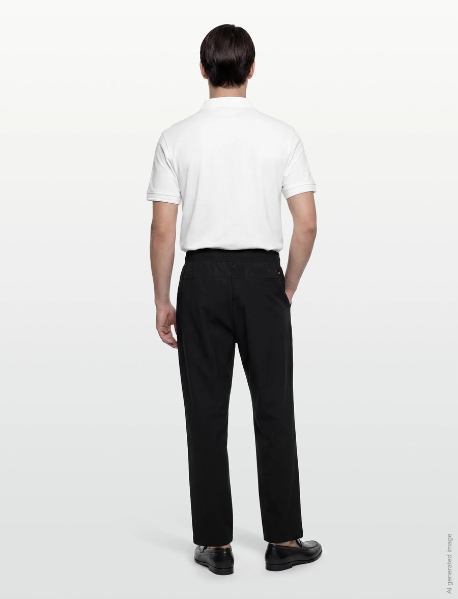 Save the Duck - MICHAEL - hversdagsbuxur - black - 4