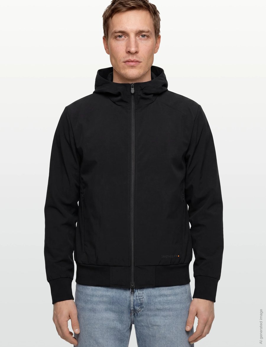 Save the Duck - LUIZ - vabaaja jakid - black - 3