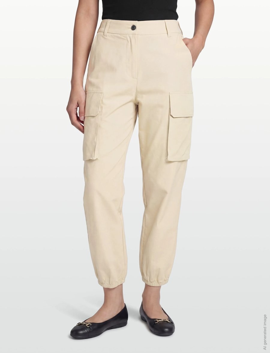 Save the Duck - GOSY - cargobukser - rainy beige - 3