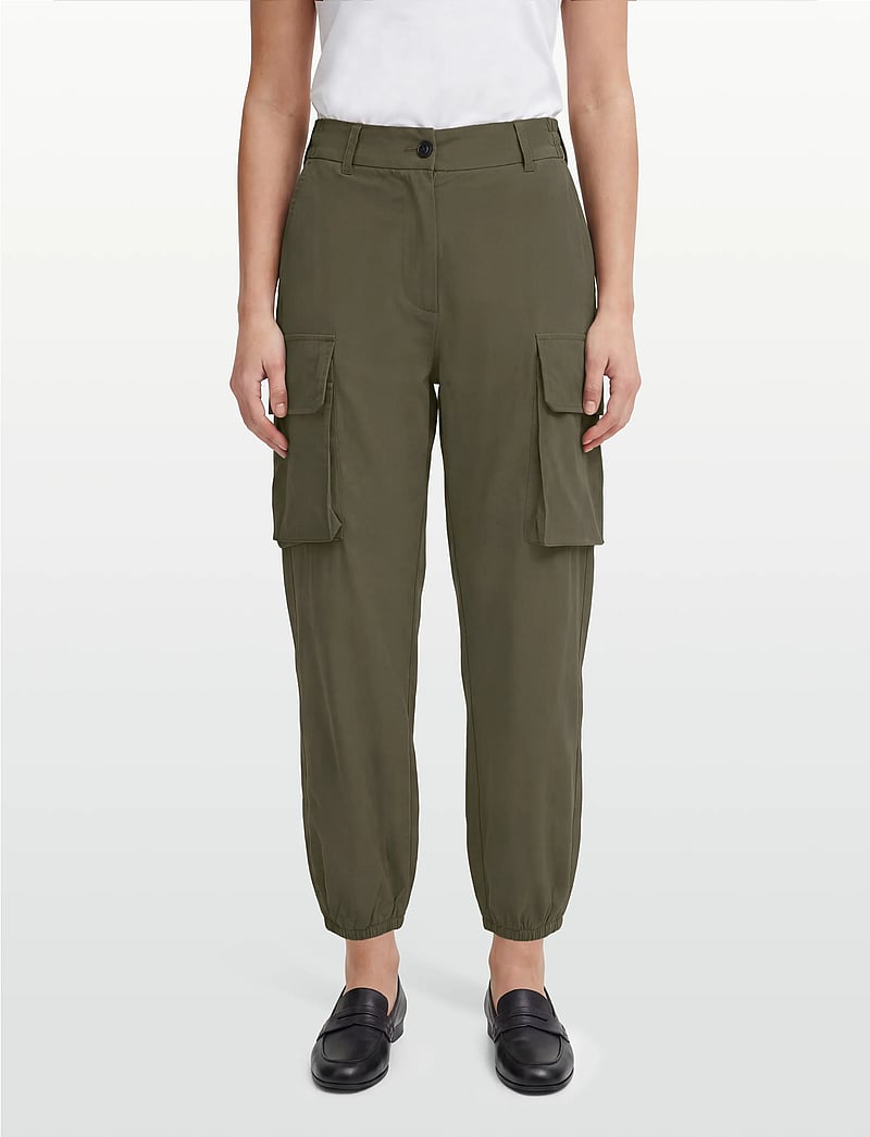 Save the Duck - GOSY - cargo püksid - snake green - 3