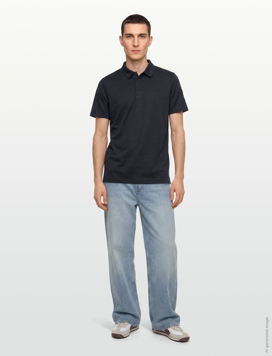 Save the Duck - CLAY - kortærmede poloer - black - 0