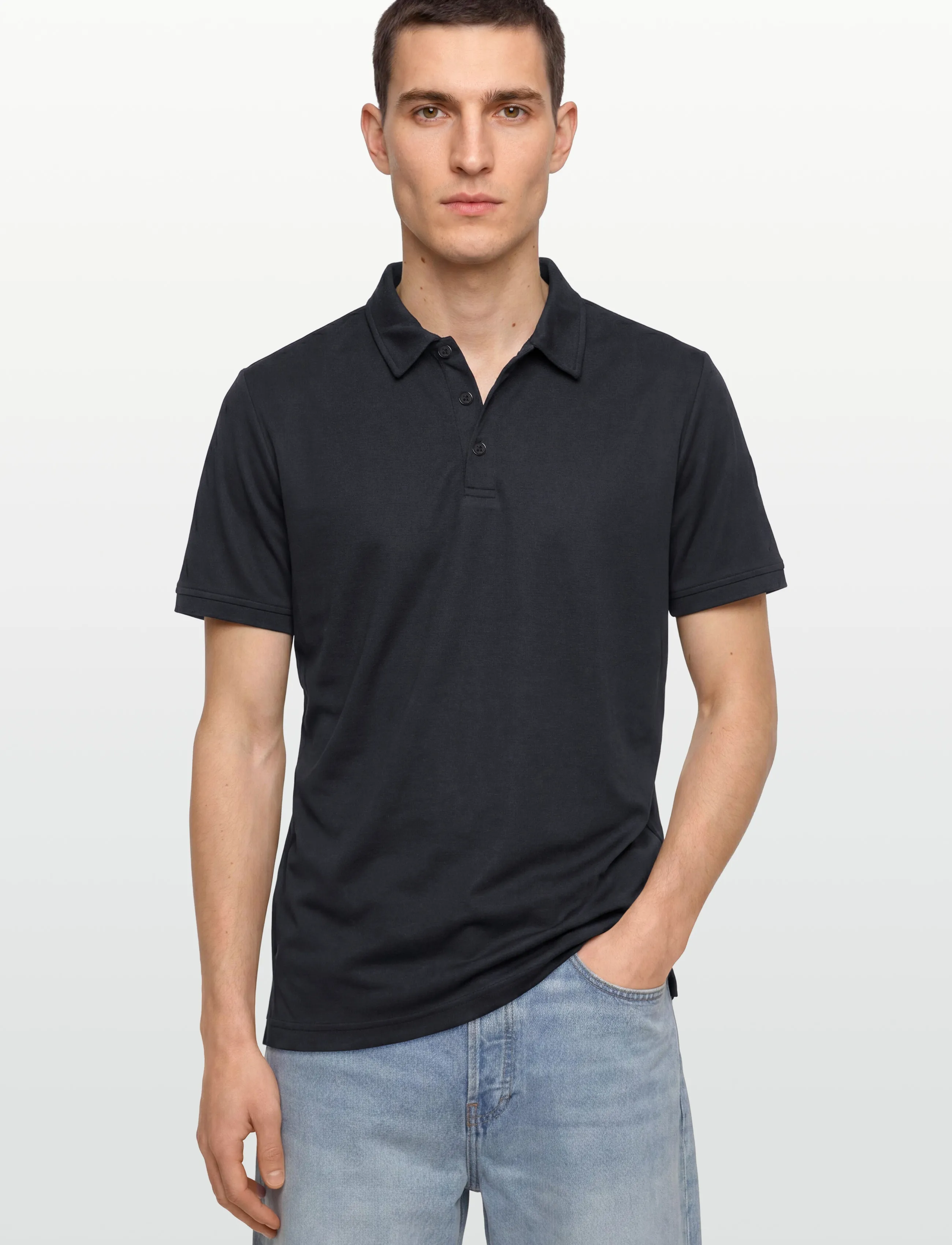 Save the Duck - CLAY - kortærmede poloer - black - 4