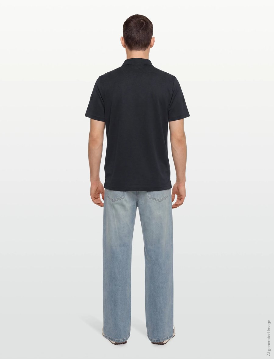 Save the Duck - CLAY - kortærmede poloer - black - 5
