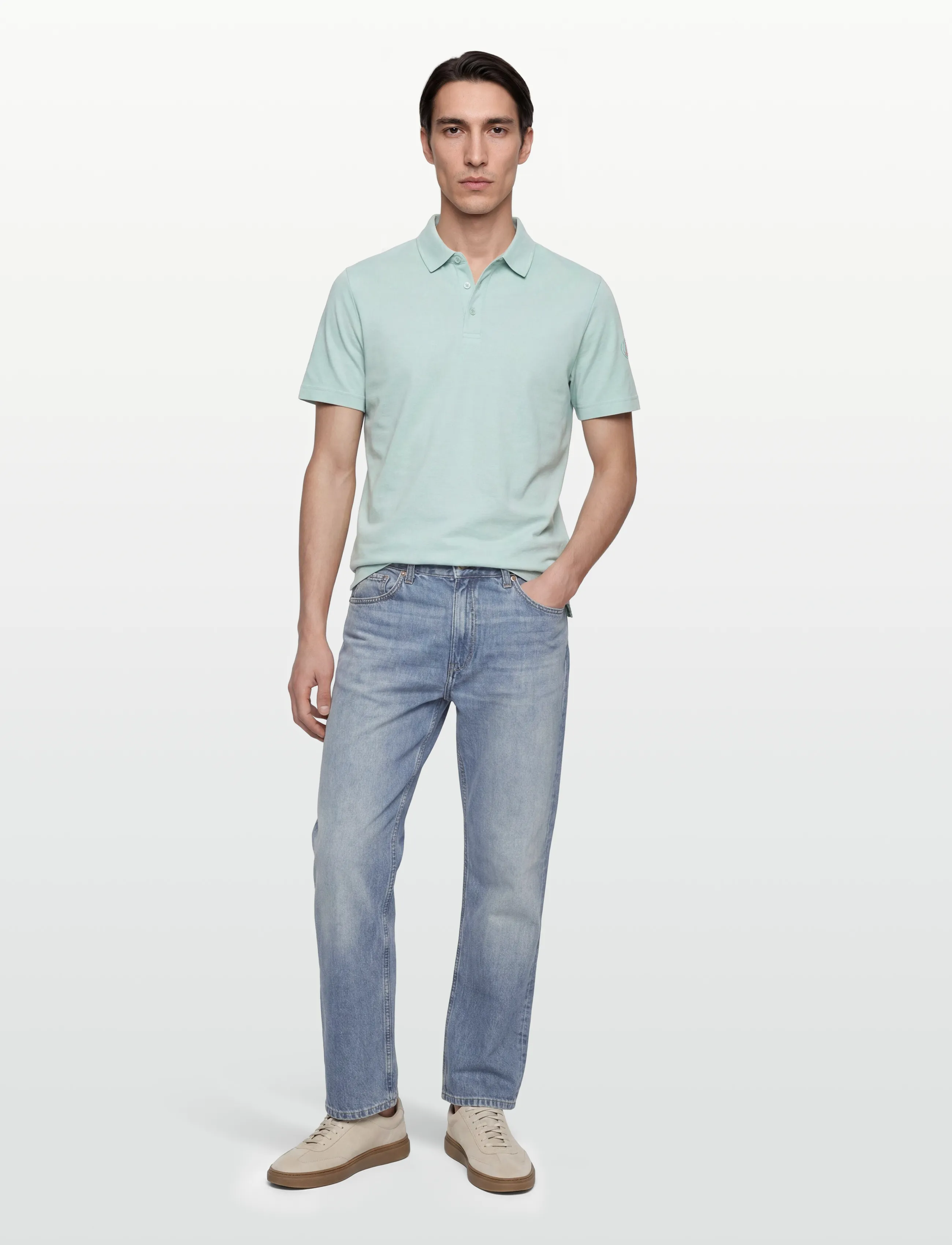 Save the Duck Clay, 48, Blue, Poloer > Kortærmede, Herre