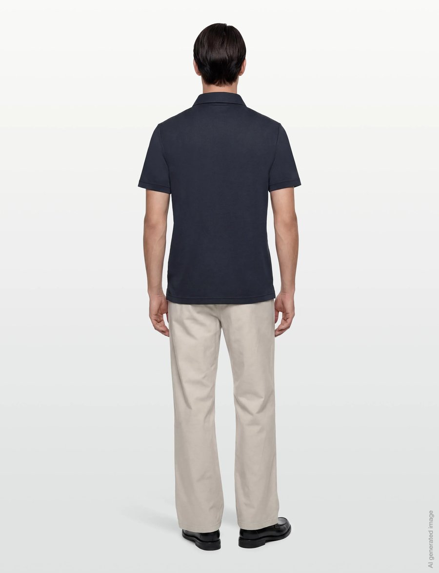 Save the Duck - CLAY - kortærmede poloer - navy blue - 4