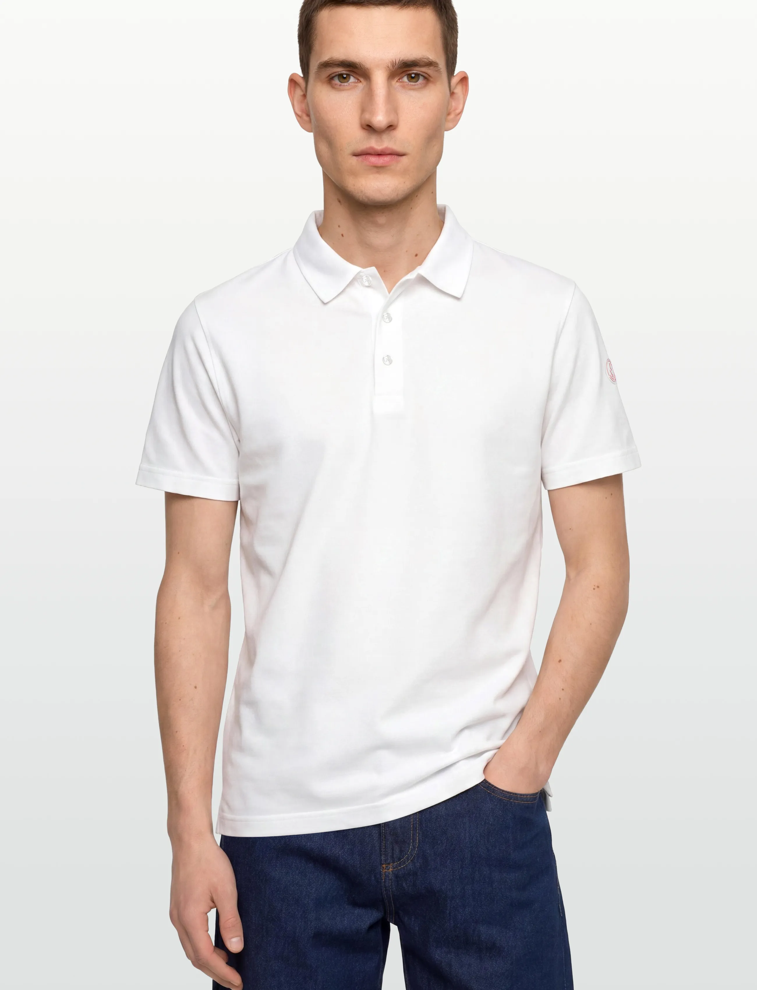 Save the Duck - CLAY - lühikeste varrukatega polod - off white - 4