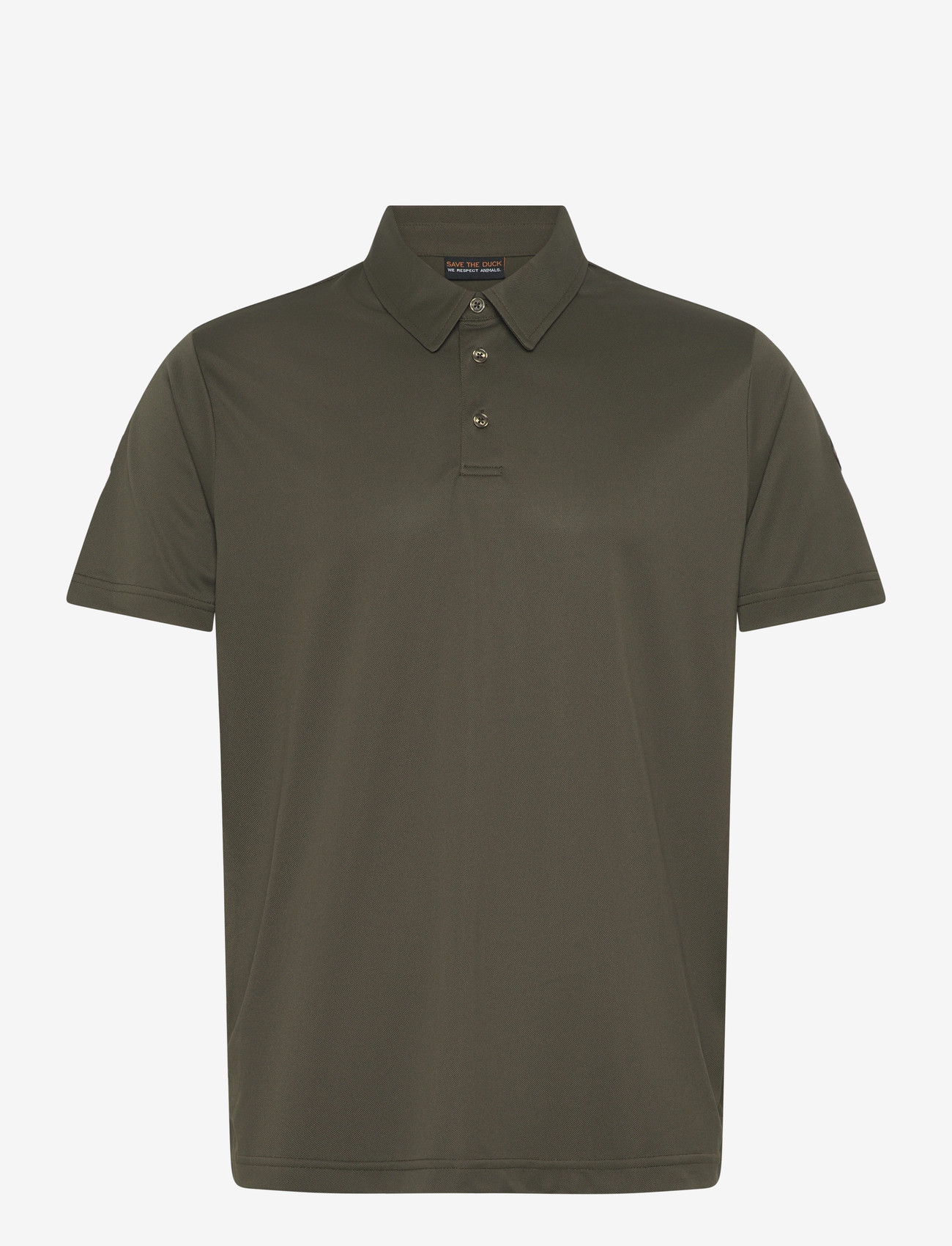 Save the Duck - CLAY - lühikeste varrukatega polod - snake green - 0