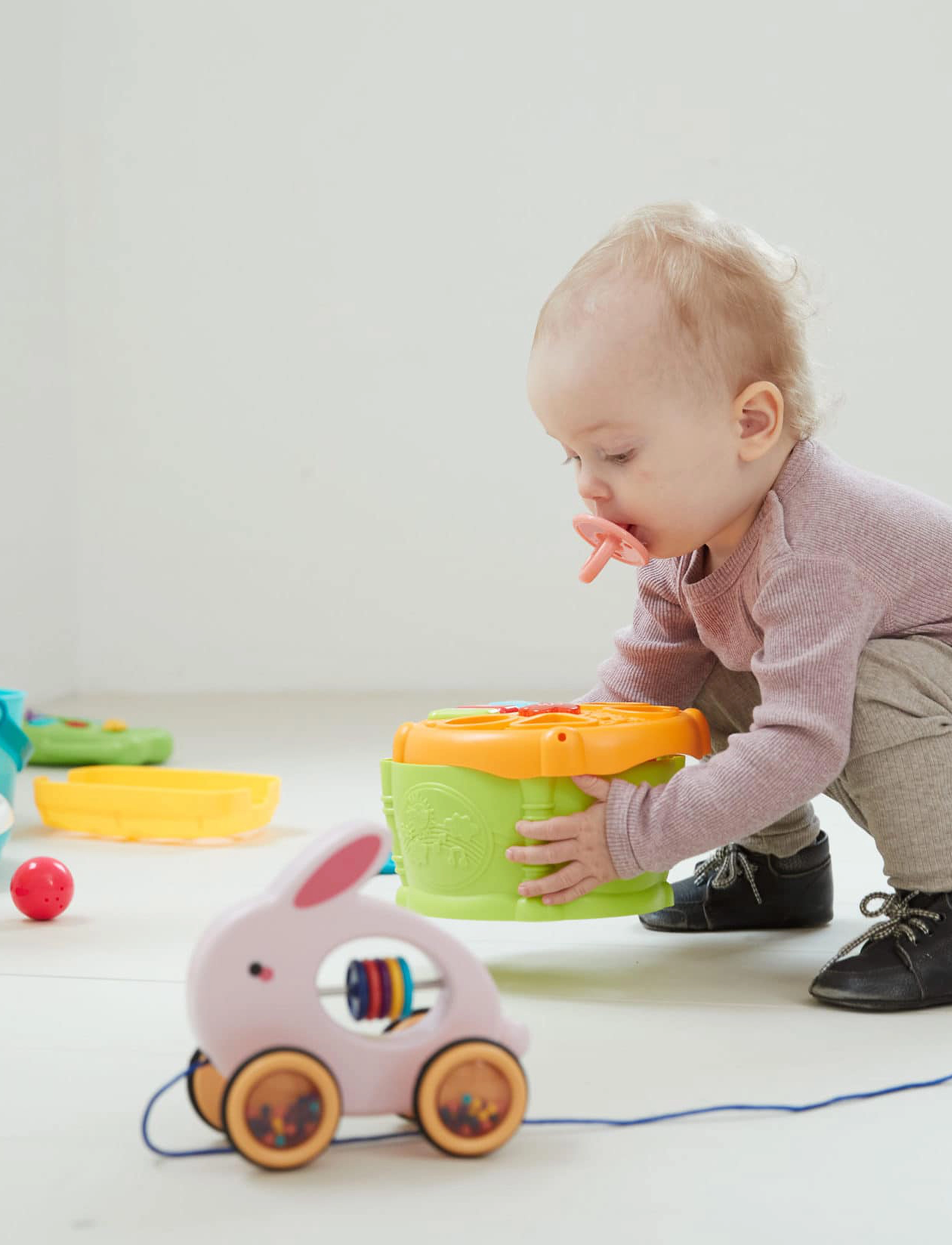 SBP Puttekasse Med Musik & Lyd, 17.5X17.5X12 cm, Multi/patterned, Educational Legetøj > Sorting Box Toy, Børn