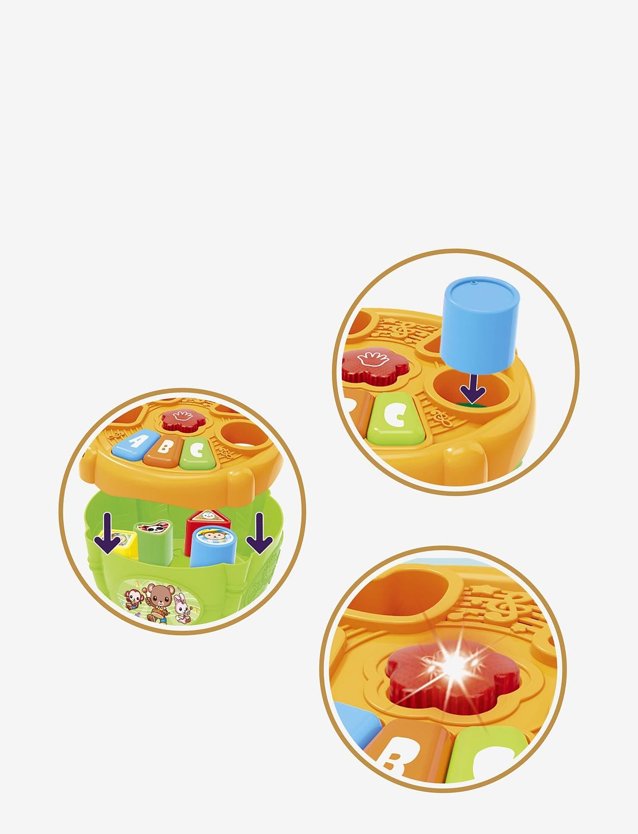 SBP - Puttekasse med musik & lyd - multi color - 2