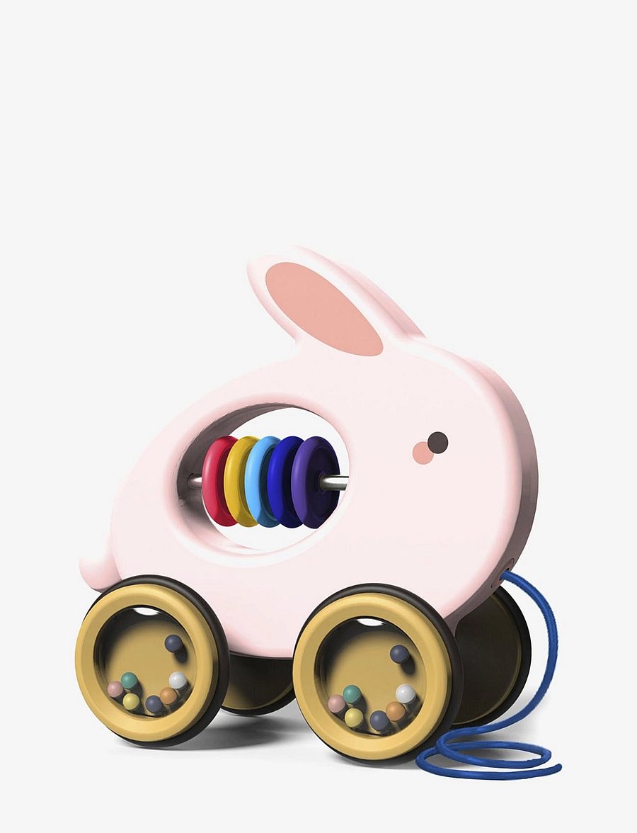 SBP - Rabbit - træklegetøj - multi color - 1