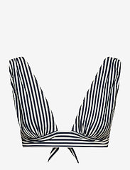 Scampi - HAVANA - triangle bikini - stripe marine/off white - 0