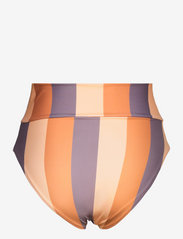 Scampi - SARA - high waist bikini bottoms - block stripe patchouli - 1