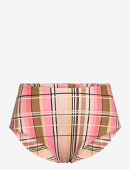 Scampi - PENICHE - bikinibroekjes met hoge taille - multi check pink - 0